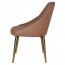 Rhea Side Chair Slim Brass Legs
