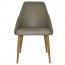Rhea Side Chair Slim Light Oak Metal Legs