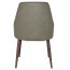 Rhea Side Chair Slim Light Walnut Metal Legs