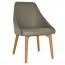 Rhea Side Chair Solid Light Oak Timber Legs