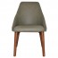 Rhea Side Chair Solid Light Walnut Timber Legs 