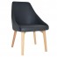 Rhea Side Chair Solid Natural Timber Legs