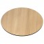 Round Compact Laminate Table Top