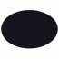 Round Compact Laminate Table Top with Contrasting Edge