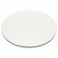 Round Compact Laminate Table Top with Contrasting Edge