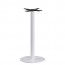 Olea Round White Bar Table Base