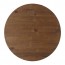 Round Vintage Industrial Timber Table Top