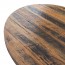 Rustic Recycled Round Wood Table Top