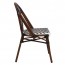 Santorini Chevron Wicker Outdoor Chair