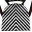 Santorini Chevron Wicker Chair