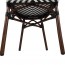 Santorini Chevron Wicker Outdoor Chair