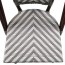 Santorini Chevron Wicker Outdoor Chair