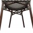 Santorini Chevron Wicker Outdoor Chair
