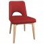 Scandi Side Chair Natural Wood Legs