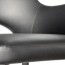 Scandi Fabric Tub Bar Stool Metal Legs