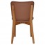 Silvia Light Oak Frame Dining Chair Fully Upholstered