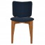 Silvia Light Oak Frame Dining Chair Fully Upholstered