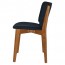 Silvia Light Oak Frame Dining Chair Fully Upholstered
