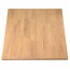 Solid Wood Table Top Oak Finish