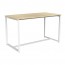 Space Bar Height Counter Table White Frame