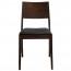 Stackable European Dining Chair Upholstered A-0955