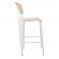 Standard Bar Stool White Oak Prouve Jean Replica 68cm