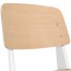 Standard Bar Stool White Oak Prouve Jean Replica 68cm