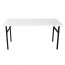 Modern Folding Table Collapsible Steel Frame