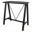Sylvie Commercial Outdoor Bar Height Table Frame