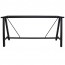 Sylvie Commercial Outdoor Bar Height Table Frame