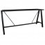 Sylvie Commercial Outdoor Bar Height Table Frame