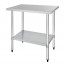 T375 Vogue Stainless Steel Table - 900x600mm