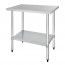 T376 Vogue Stainless Steel Table - 1200x600mm