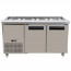 Thermaster Bench Station Two Door 4x1/1 GN Pans PG150FA-B