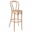 Bentwood Bar Stool with Back