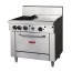 Thor 36in Freestanding Oven Range With Griddle and 2 Burners LPG GE543-P