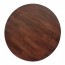 Solid Wood Round Table Top Walnut