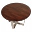Solid Wood Round Table Top Walnut