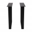 Trapezoid Steel Table Legs Set of 2