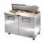 True Salad Prep Counter 2 Door 340 Ltr Stainless Steel