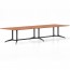 Typhoon Meeting Table with Black Legs