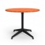 Typhoon Round Meeting Table with Black Legs