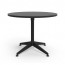 Typhoon Round Meeting Table with Black Legs