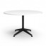 Typhoon Round Meeting Table with Black Legs