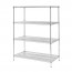 U258 Vogue Flat Pack 4 Shelf Unit - 61x152cm