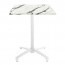 Vania White Stackable Indoor Outdoor Folding Table