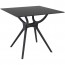 Vento Square Commercial Outdoor Dining Table