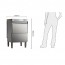 Washtech by Moffat Undercounter Glasswasher and Light Duty Dishwasher GM