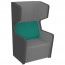 Wave Acoustic Work Pod 1 Seater Quiet Lounge