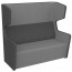 Wave Acoustic Work Pod 2 Seater Quiet Lounge